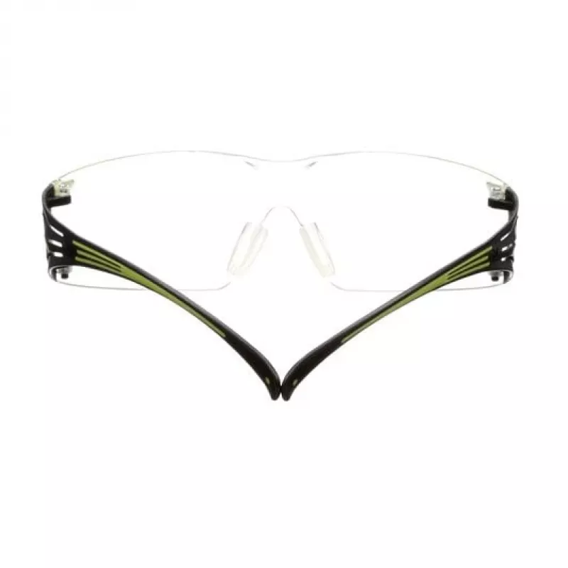 3M SF420AS/AF-EU Óculos de proteção Policarbonato (PC) Preto, Verde