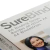 GBC SureBind® Tiras de encadernação A4 25 mm, Preto, 250 folhas, Acrilonitrilo-Butadieno-Estireno (ABS), A4, 25 mm, 297 mm