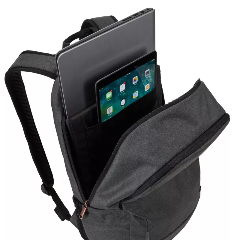 Case Logic Era ERABP-116 Obsidian mochila preta de poliéster