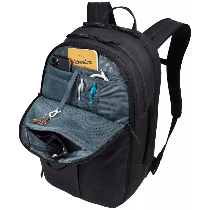 Thule Aion TATB128 - preto mochila casual poliéster