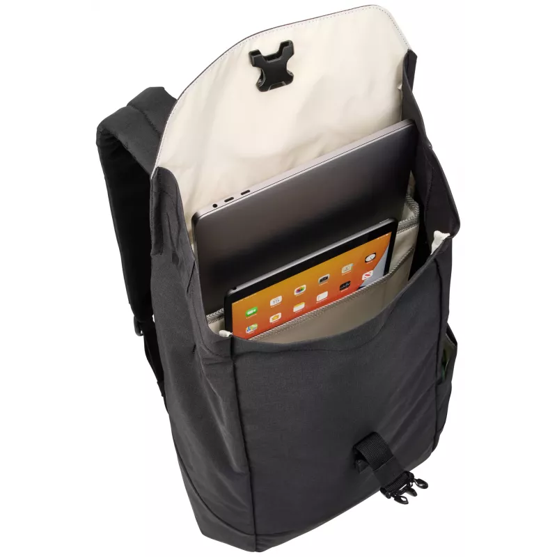 Thule Lithos TLBP213 - preto mochila casual poliéster