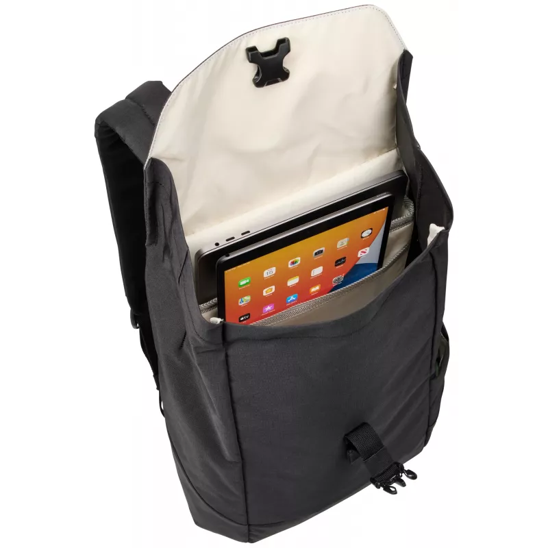 Thule Lithos TLBP213 - preto mochila casual poliéster