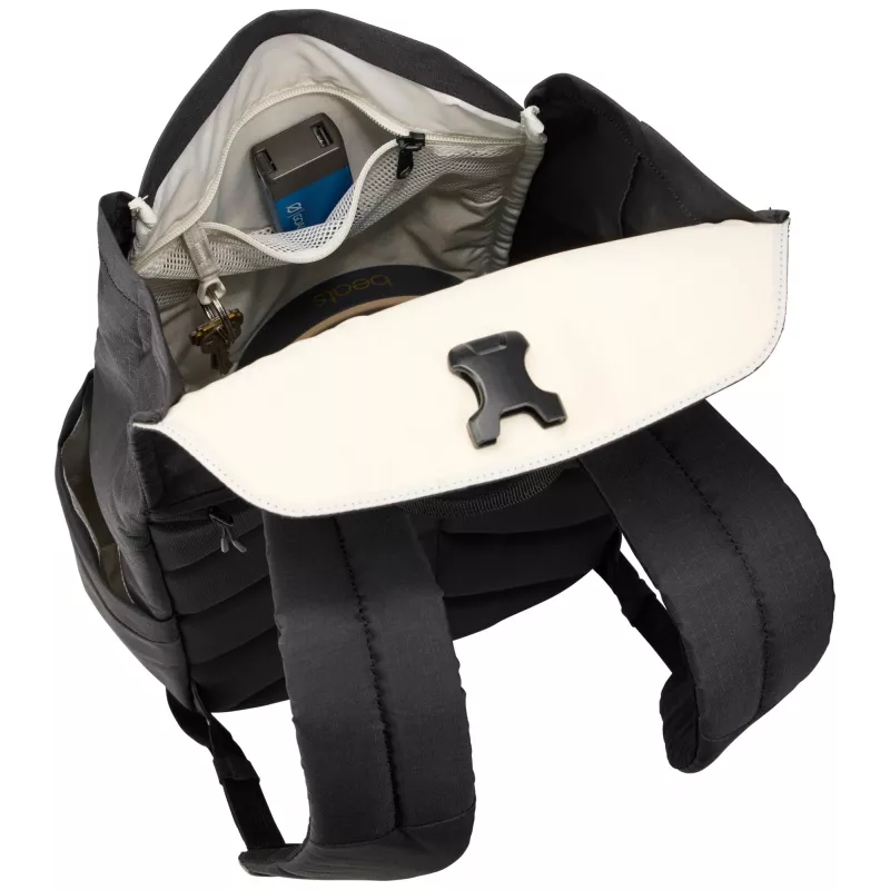Thule Lithos TLBP213 - preto mochila casual poliéster