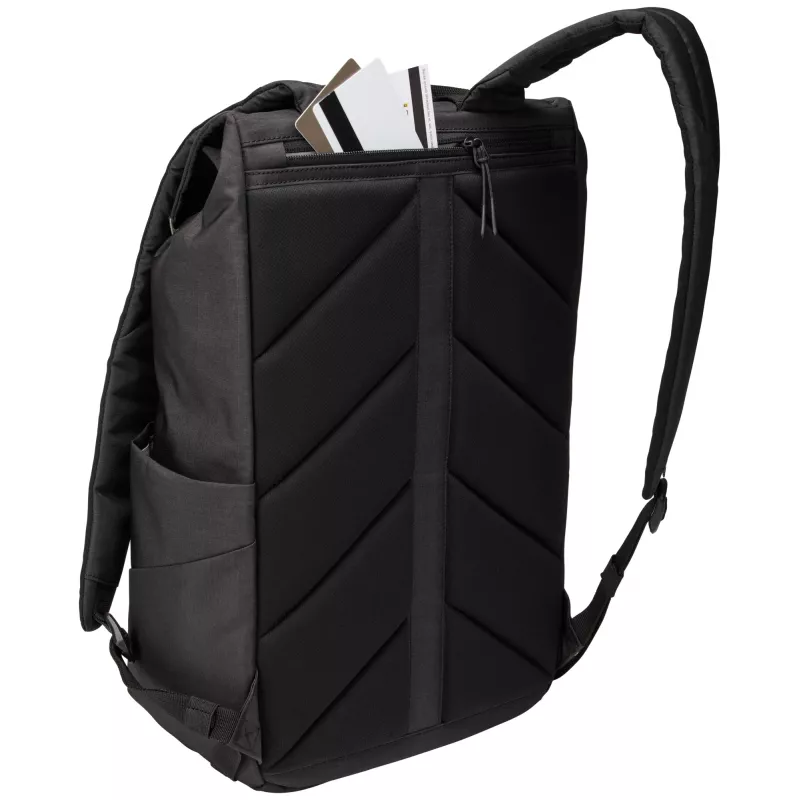 Thule Lithos TLBP213 - preto mochila casual poliéster