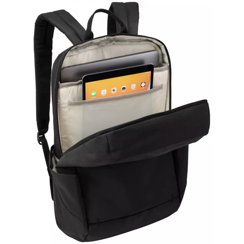 Thule Lithos TLBP216 – preto mochila casual poliéster