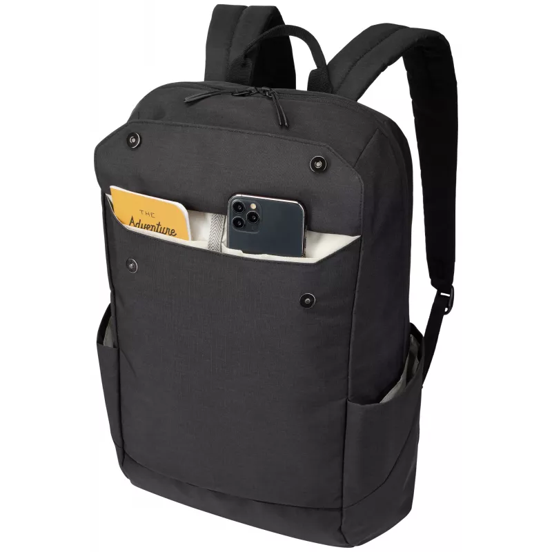 Thule Lithos TLBP216 – preto mochila casual poliéster