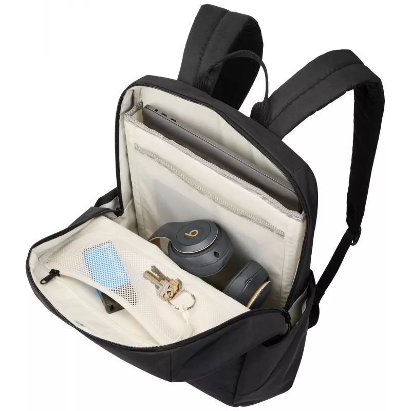 Thule Lithos TLBP216 – preto mochila casual poliéster