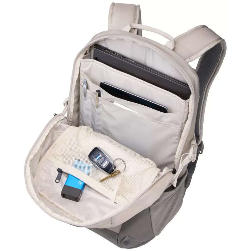 Thule EnRoute TEBP4116 - Pelican/Vetiver mochila casual cinzento, branco nylon