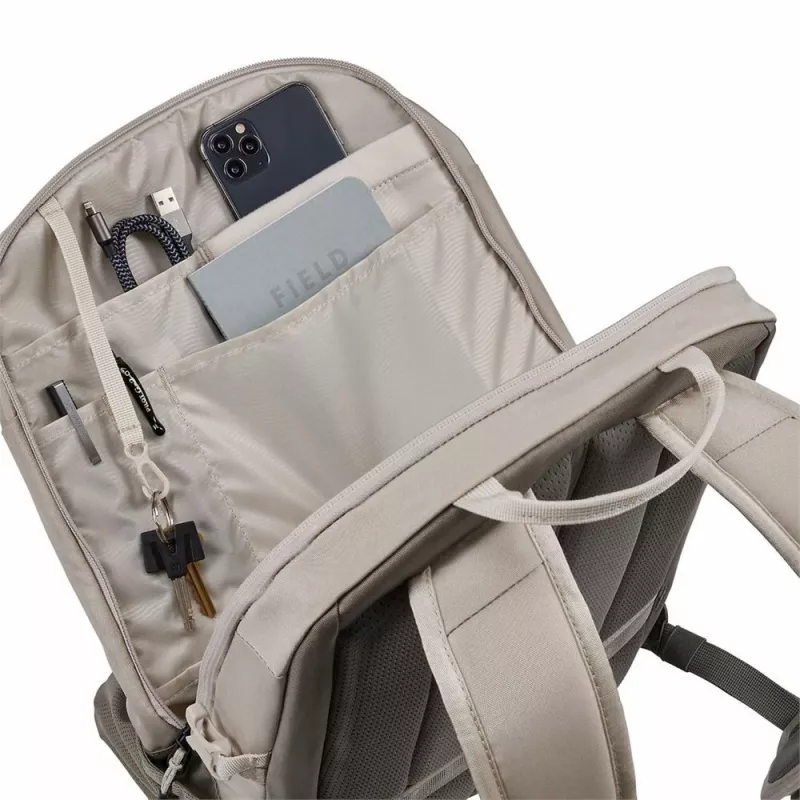 Thule EnRoute TEBP4216 - Pelican/Vetiver mochila casual cinzento, branco nylon