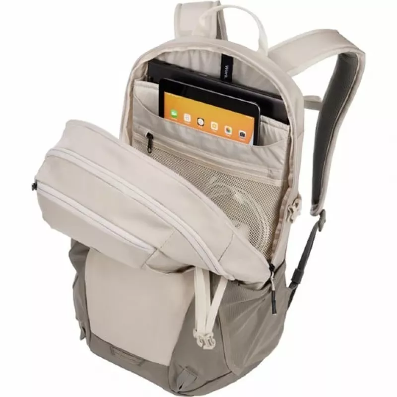 Thule EnRoute TEBP4216 - Pelican/Vetiver mochila casual cinzento, branco nylon