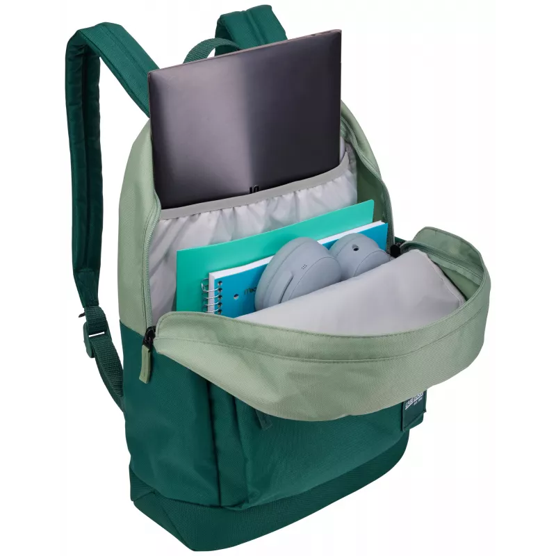 Case Logic Campus CCAM1216 - Islay verde/Smoke Pipe mochila casual poliéster