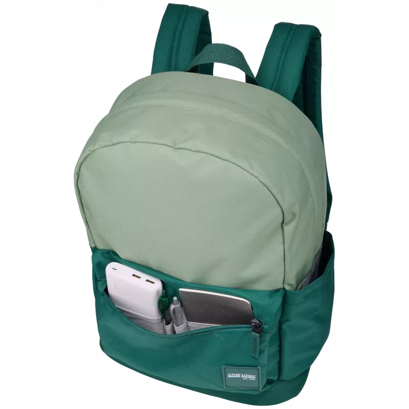 Case Logic Campus CCAM1216 - Islay verde/Smoke Pipe mochila casual poliéster