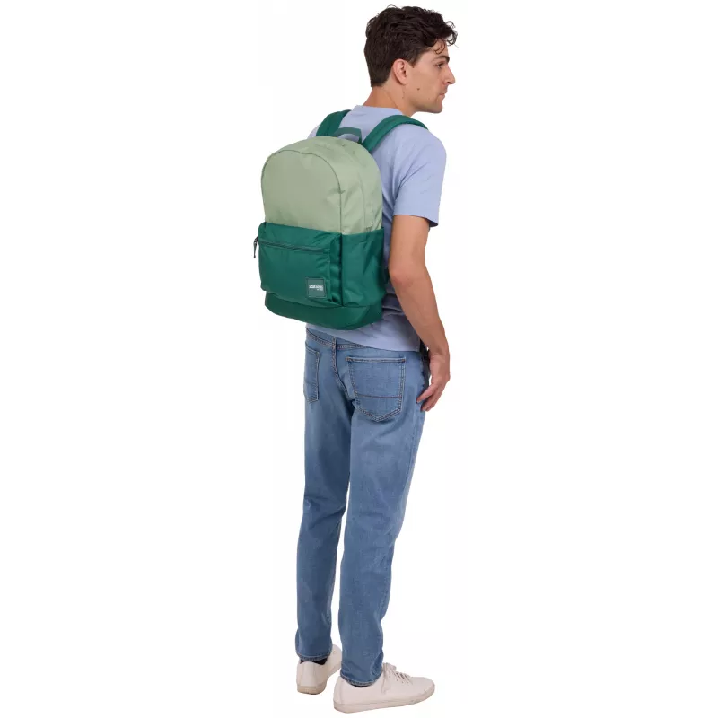 Case Logic Campus CCAM1216 - Islay verde/Smoke Pipe mochila casual poliéster
