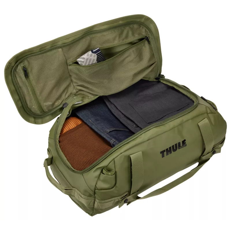 Saco de viagem Thule Chasm TDSD302 Olivine 40 L Poliéster Verde-oliva