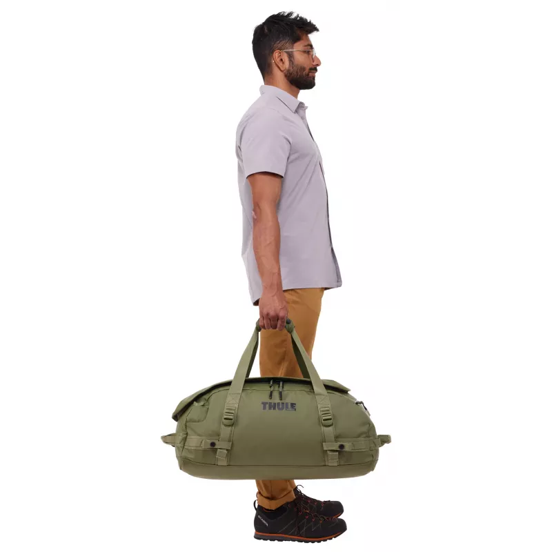 Saco de viagem Thule Chasm TDSD302 Olivine 40 L Poliéster Verde-oliva