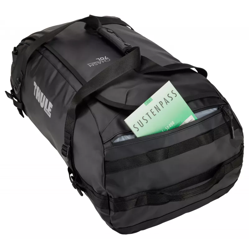 Saco de viagem Thule Chasm TDSD303 Preto 70 L Poliéster