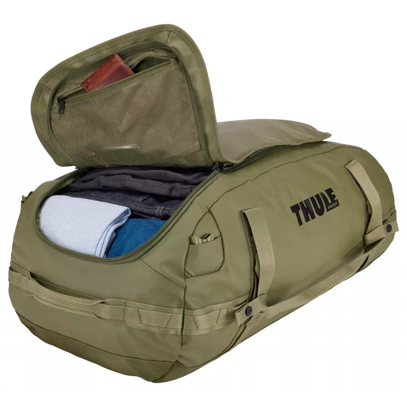 Saco de viagem Thule Chasm TDSD303 Olivine 70 L Poliéster Verde-oliva