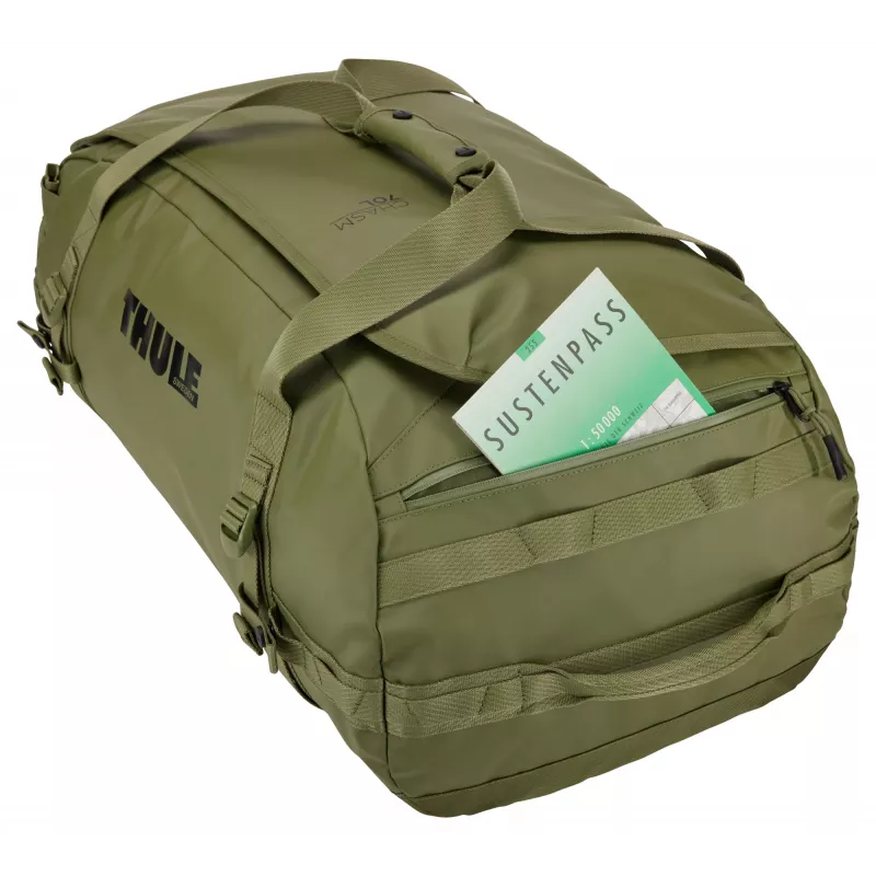 Saco de viagem Thule Chasm TDSD303 Olivine 70 L Poliéster Verde-oliva