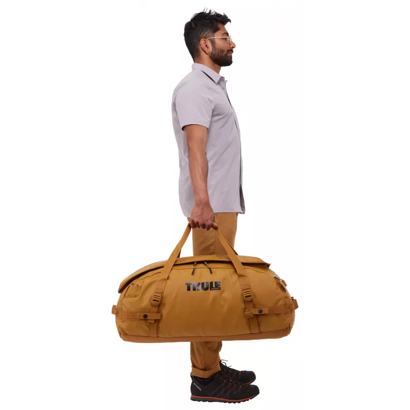 Saco de viagem Thule Chasm TDSD303 Golden Brown 70 L Poliéster