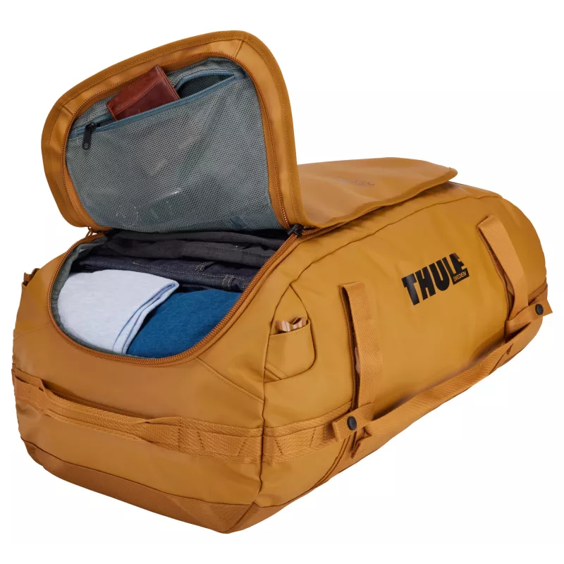 Saco de viagem Thule Chasm TDSD303 Golden Brown 70 L Poliéster