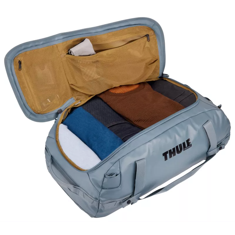 Saco de viagem Thule Chasm TDSD303 Pond Gray 70 L Poliéster Cinzento