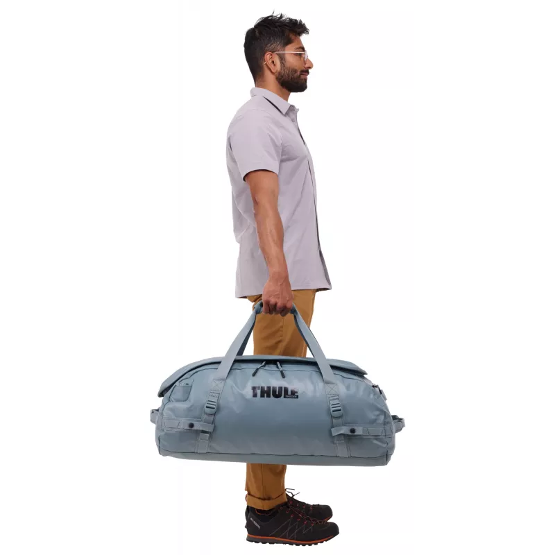 Saco de viagem Thule Chasm TDSD303 Pond Gray 70 L Poliéster Cinzento