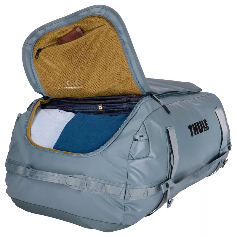 Saco de viagem Thule Chasm TDSD304 Pond Gray 90 L Poliéster Cinzento