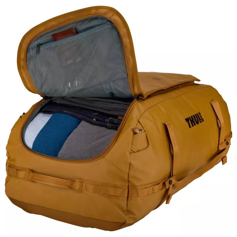 Saco de viagem Thule Chasm TDSD305 Golden Brown 130 L Poliéster