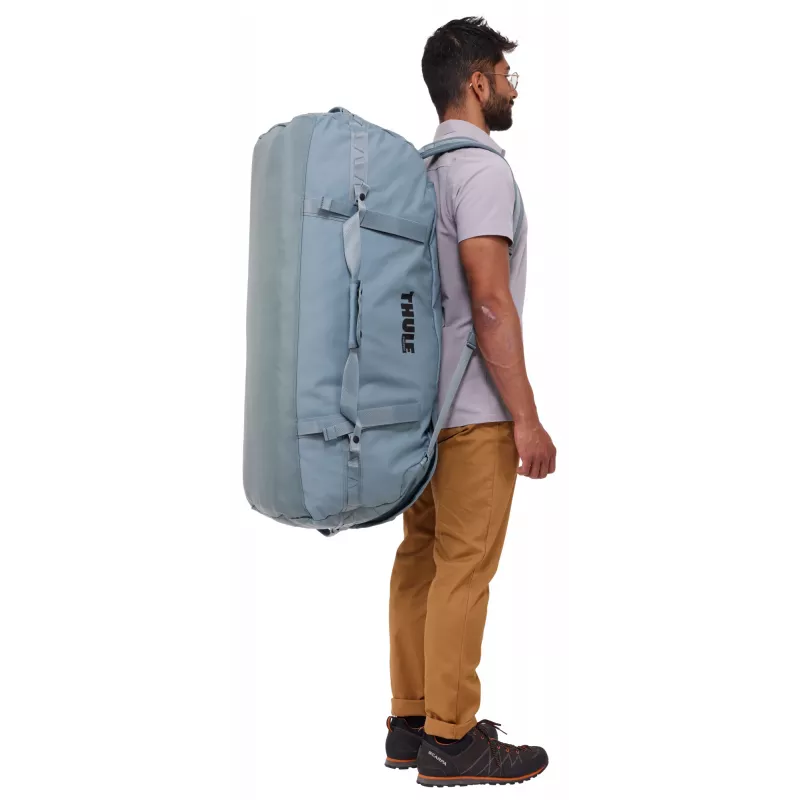 Saco de viagem Thule Chasm TDSD305 Pond Gray 130 L Poliéster Cinzento