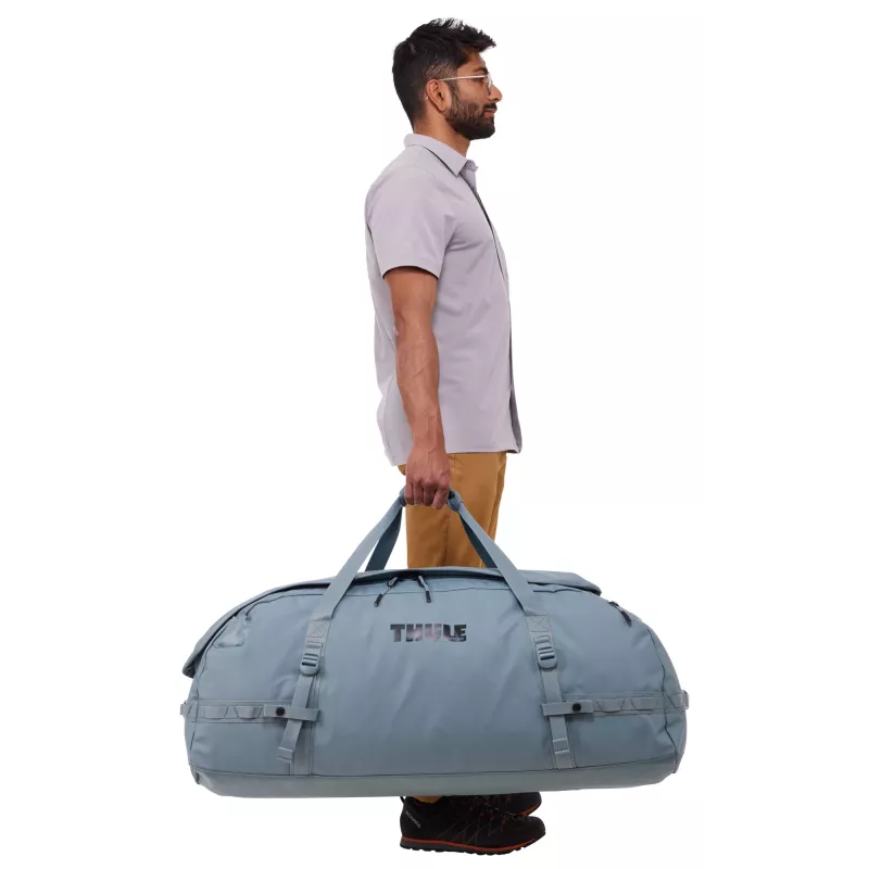Saco de viagem Thule Chasm TDSD305 Pond Gray 130 L Poliéster Cinzento