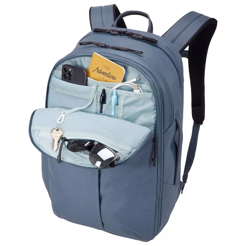 Mochila Thule Aion TATB128 Dark Slate Mochila de viagem Cinzento Poliéster reciclado