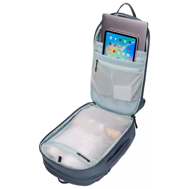 Mochila Thule Aion TATB128 Dark Slate Mochila de viagem Cinzento Poliéster reciclado
