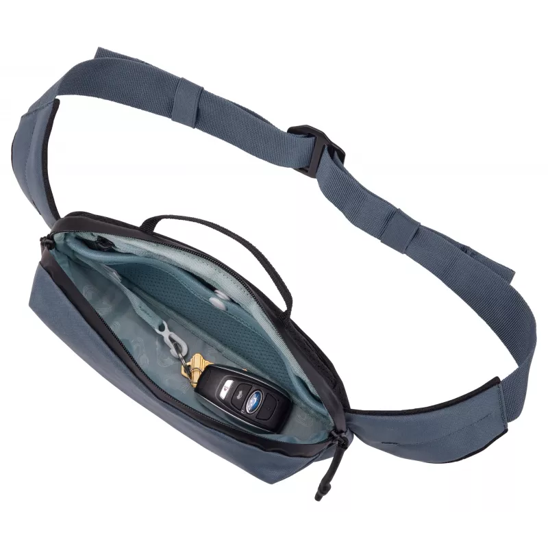 Bolsa de cintura Thule Aion TASB102 Dark Slate Poliéster reciclado Cinzento