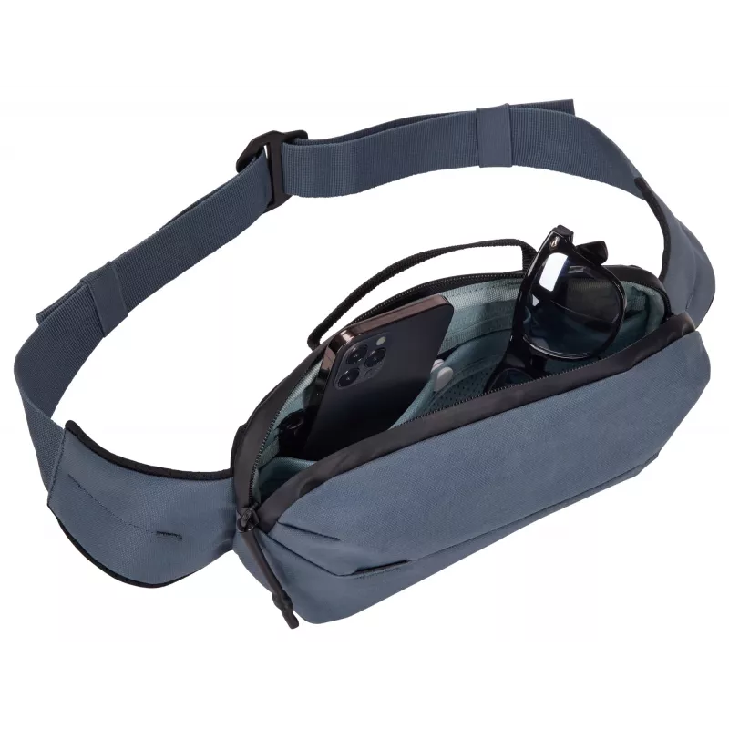 Bolsa de cintura Thule Aion TASB102 Dark Slate Poliéster reciclado Cinzento