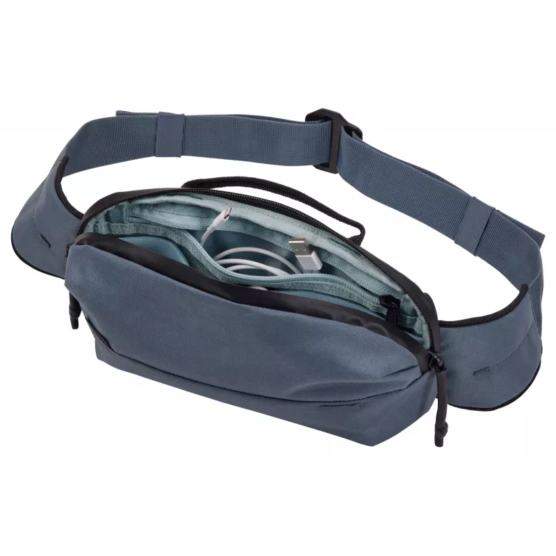 Bolsa de cintura Thule Aion TASB102 Dark Slate Poliéster reciclado Cinzento