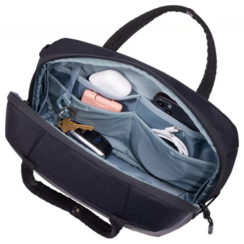 Bolsa crossbody unissexo Thule Subterra 2 TSCB405 Preto Poliéster