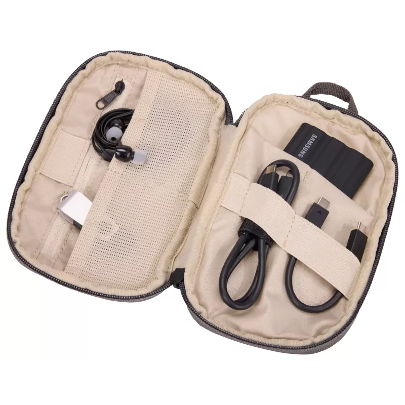 Estojo rígido Thule Subterra 2 TSPW400 Vetiver Gray Poliéster Cinzento
