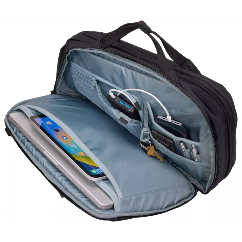 Thule Subterra 2 TSBB401 preto mochila de viagem poliéster