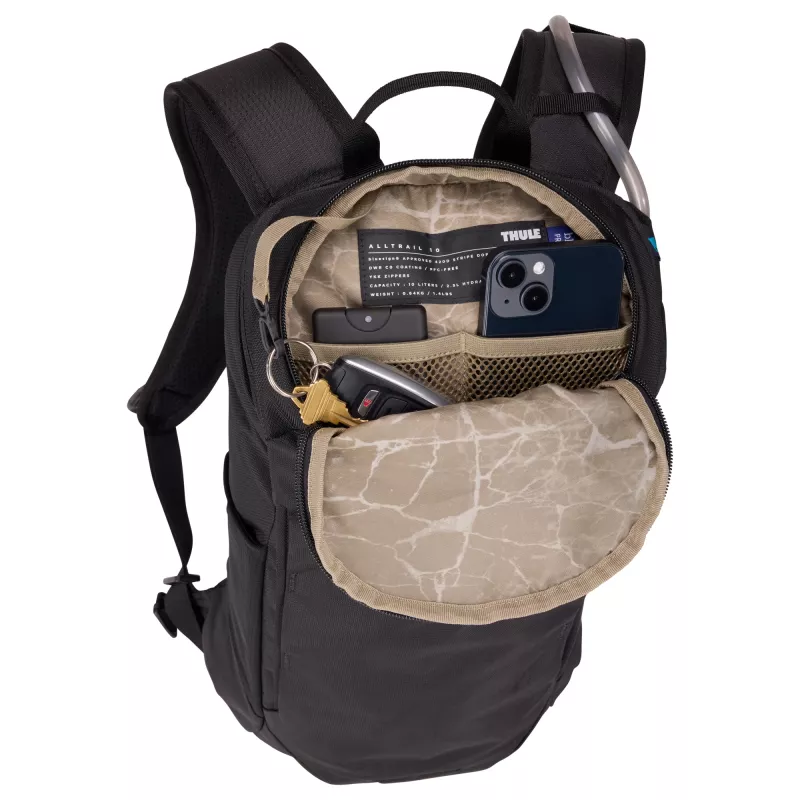 Thule Alltrail TAHP210 preto mochila de viagem poliéster