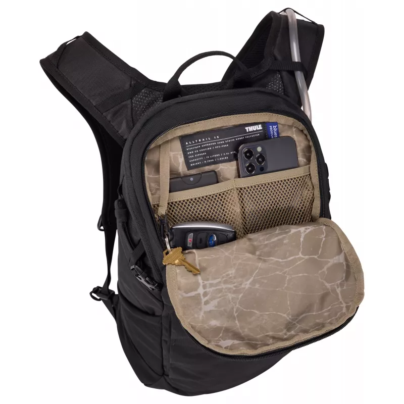Thule Alltrail TAHP216 preto mochila de viagem poliéster