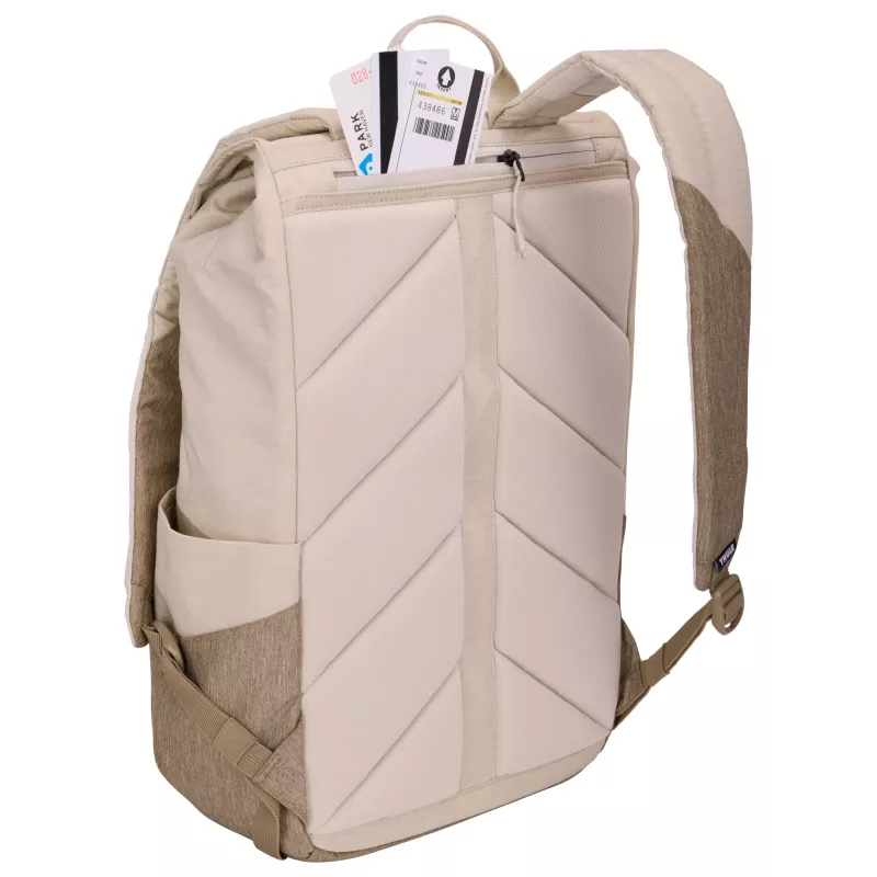 Thule Lithos TLBP213 Pelican mochila casual castanho, creme poliéster