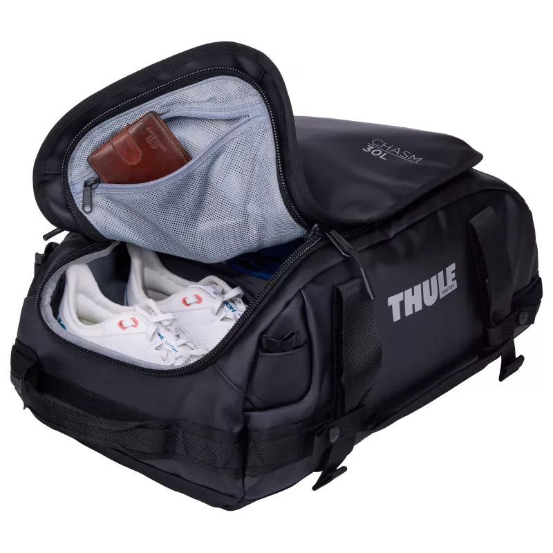 Thule Chasm TDSD301 preto saco de viagem 30 L poliéster