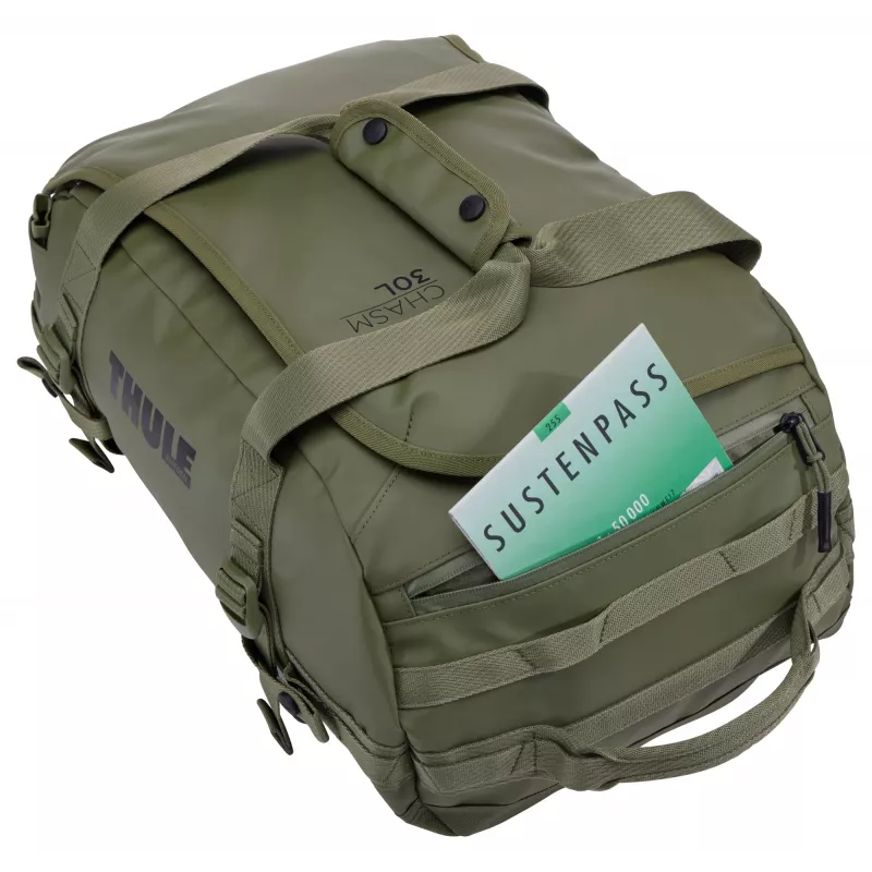 Thule Chasm TDSD301 Olivine saco de viagem 30 l poliéster verde-azeitona