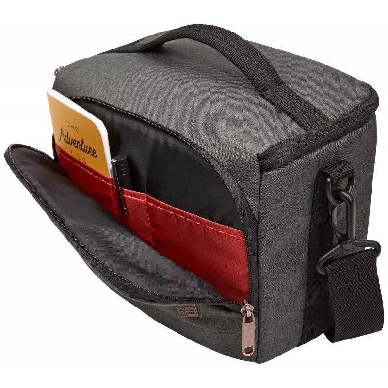 Case Logic Era CECS-103 Obsidian estojo top loader cinzento
