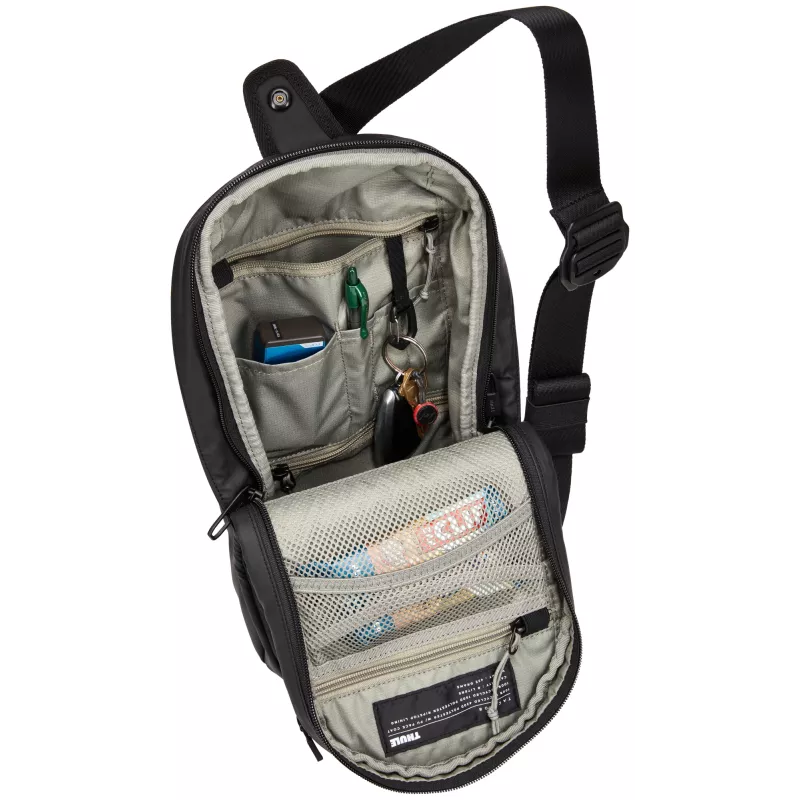 Thule Tact TACTSL08 poliéster preto homem bolsa de ombro