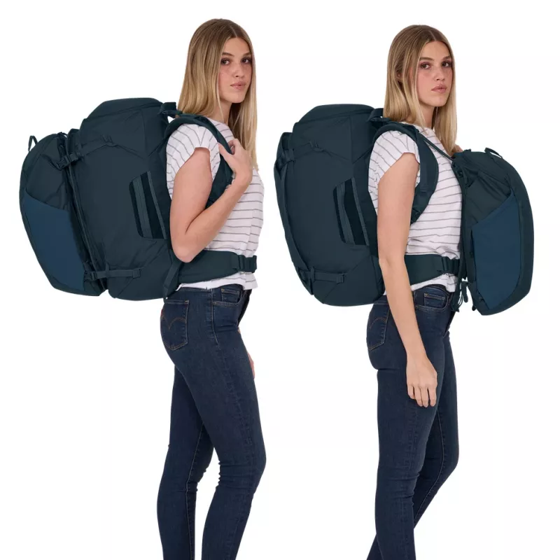 Thule TLPF260 azul-escuro mochila de viagem poliéster