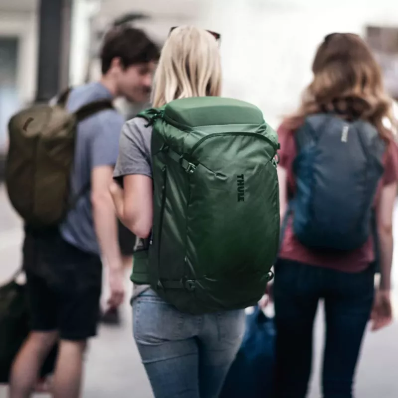Thule TLPF260 Hazy verde mochila de viagem poliéster