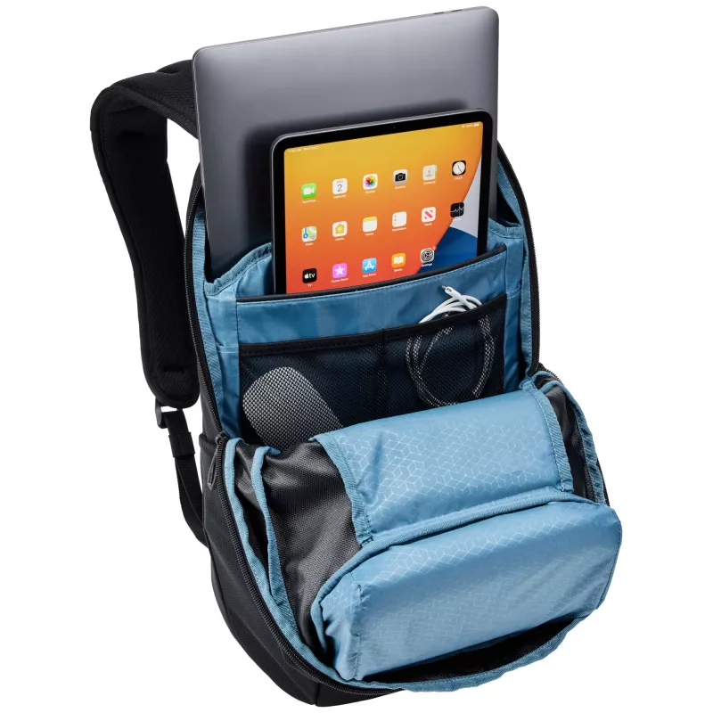 Thule Accent TACBP2115 mochila de viagem preta poliéster reciclado