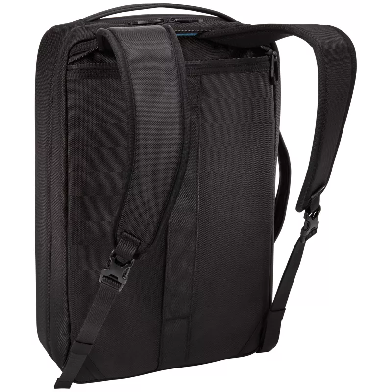 Thule Accent Convertible 17L mochila – preta, volume de 17 L, opções de transporte convertíveis