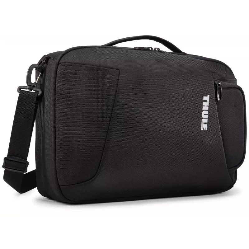 Thule Accent Convertible 17L mochila – preta, volume de 17 L, opções de transporte convertíveis